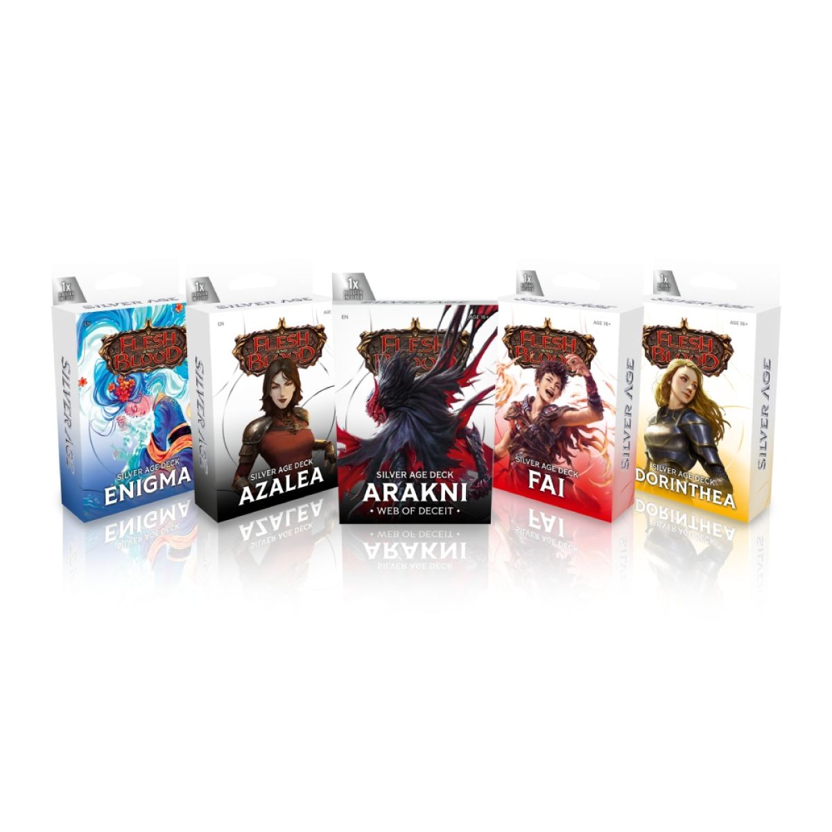 【予約】【3月上旬予定】シルバーエイジ チャプター2 構築済みデッキ5種セット※ゆうパケット不可