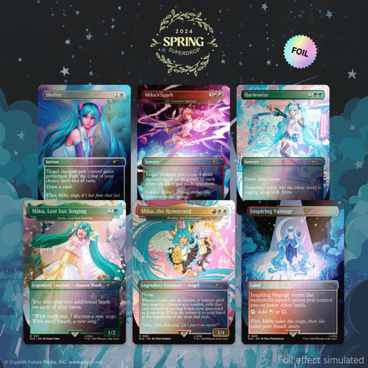 Secret Lair「Hatsune Miku: Sakura Superstar Foil Edition」