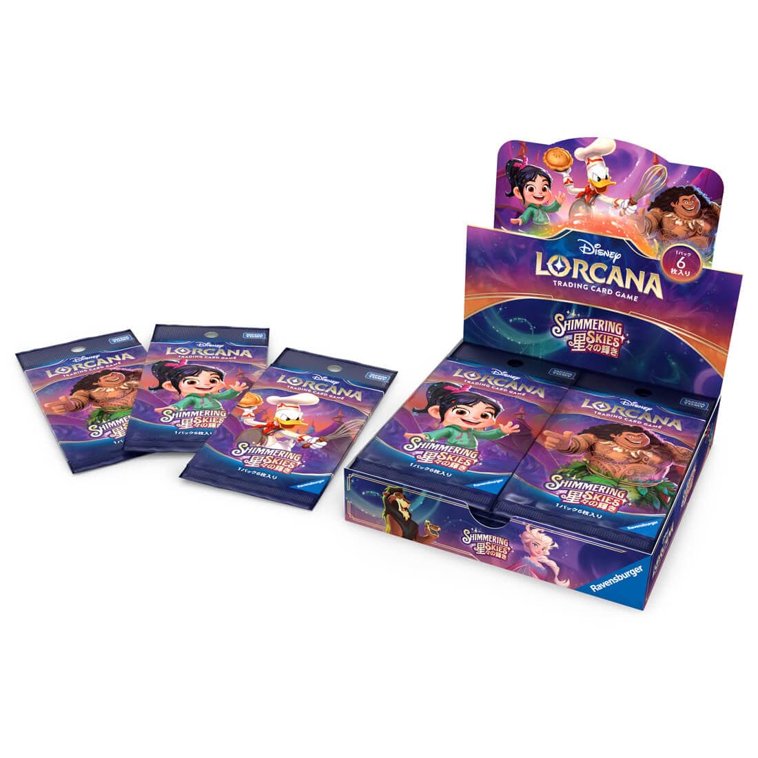 ディズニー・ロルカナ・TCG 日本語版 ブースターパック 星々の輝き DP-BOX ※ゆうパケット不可