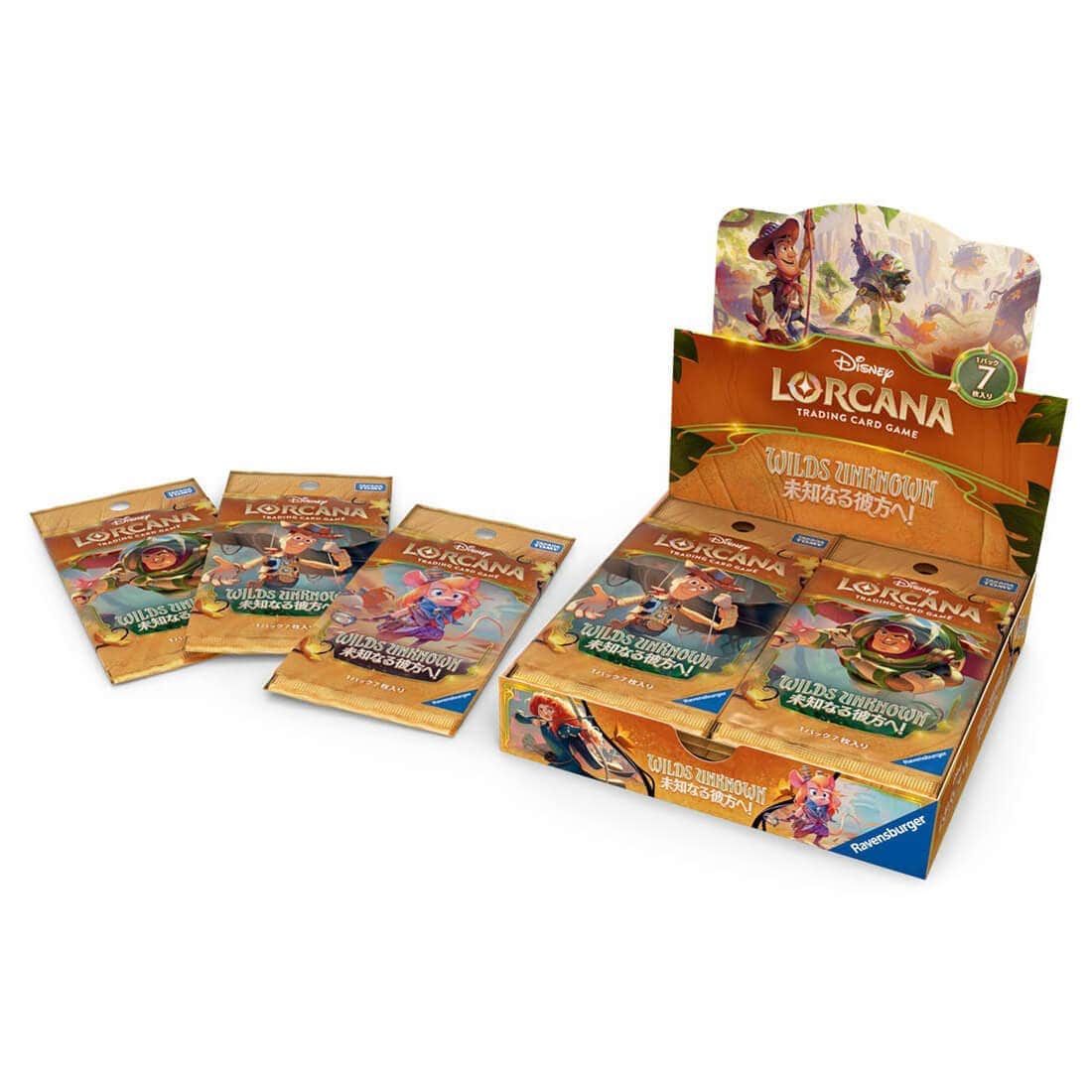 ディズニー・ロルカナ・TCG 日本語版 ブースターパック 未知なる彼方へ