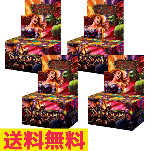 闘魂激突/Super Slam 英語版ブースターBOX1カートン(4BOX) ※ゆうパケット不可