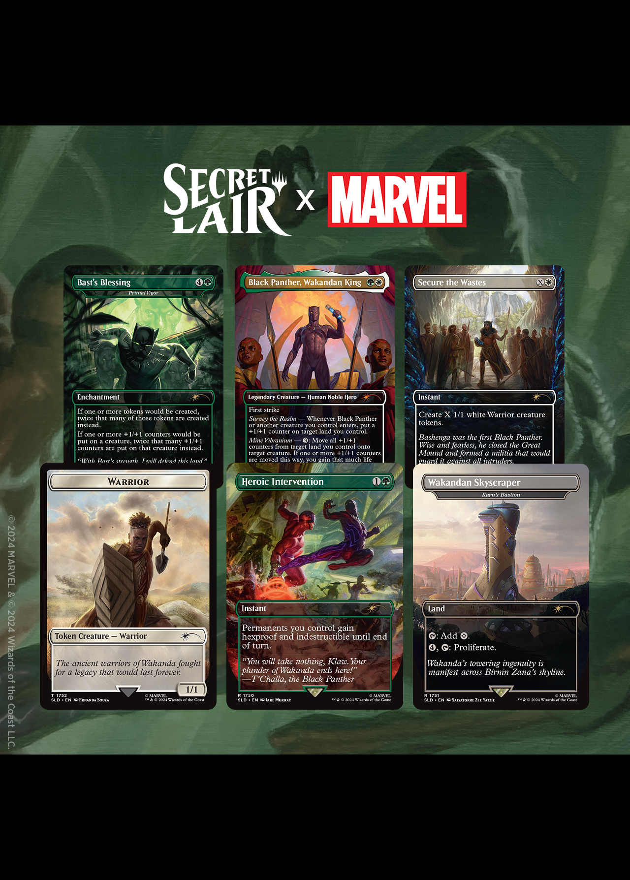 Secret Lair「Secret Lair x Marvel's Black Panther」