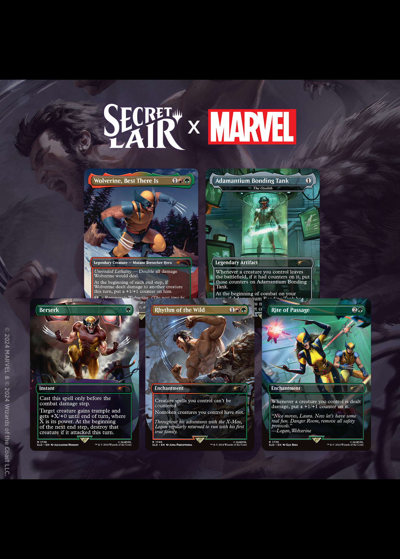Secret Lair「Secret Lair x Marvel's Wolverine」