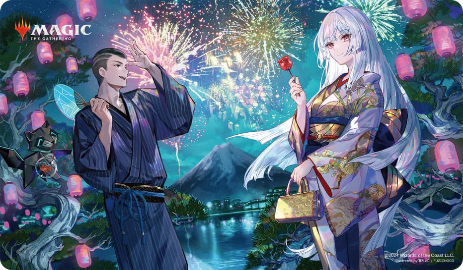 放浪皇の夏祭りキャンペーン プレイマット
