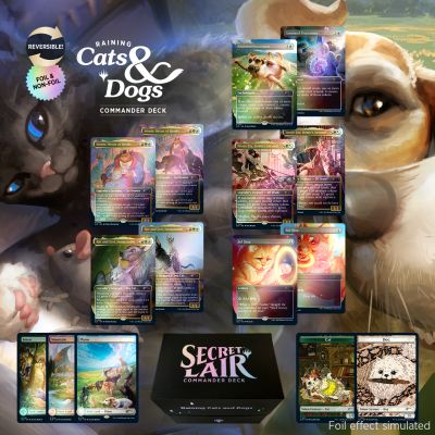 Secret Lair「Raining Cats and Dogs」Commander Deck