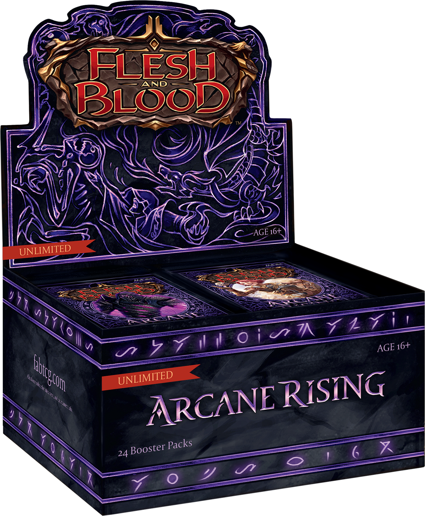 Arcane Rising Unlimited Edition ブースターBOX1カートン(4BOX)※ゆうパケット不可