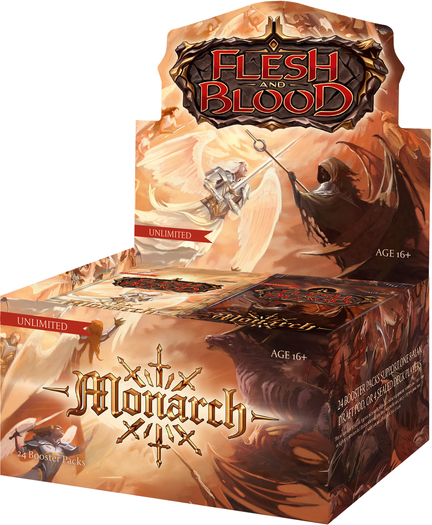 Monarch Unlimited Edition ブースターBOX1カートン(4BOX)※ゆうパケット不可