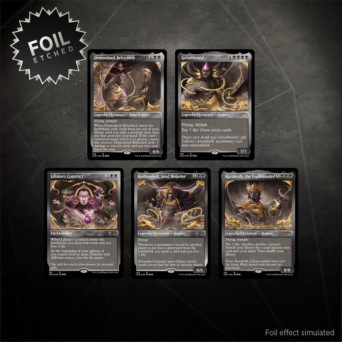 Secret Lair「Read the Fine Print Foil Etched Edition」