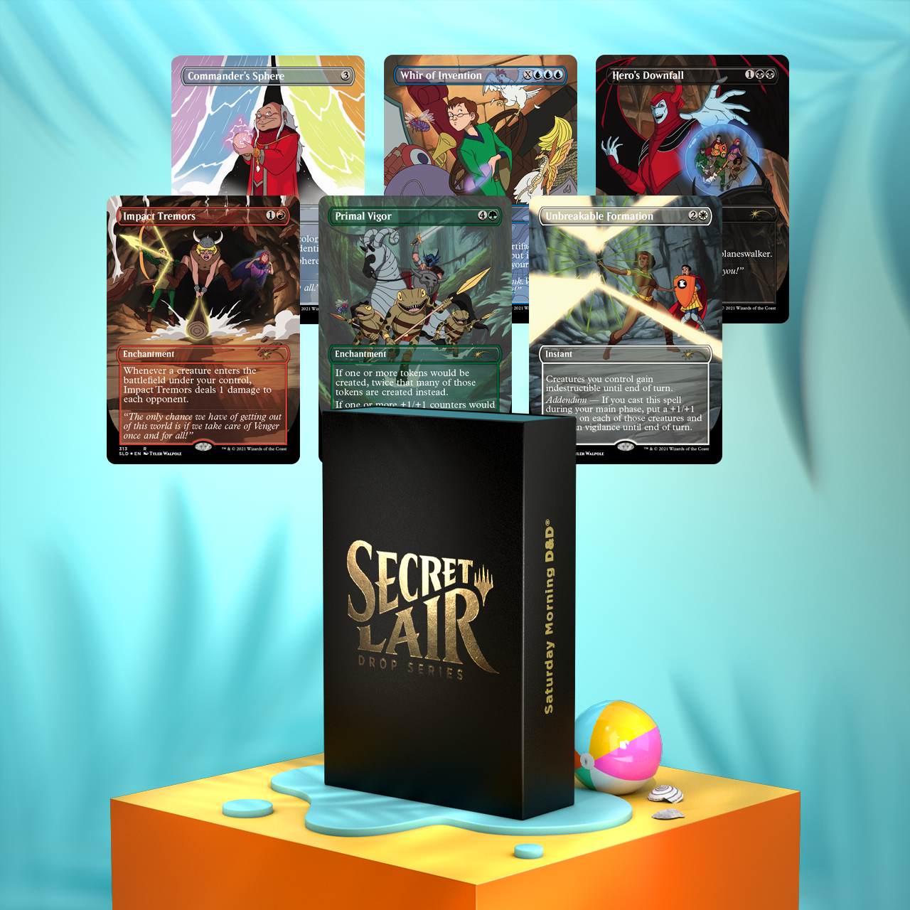 Secret Lair「Saturday Morning D&D」
