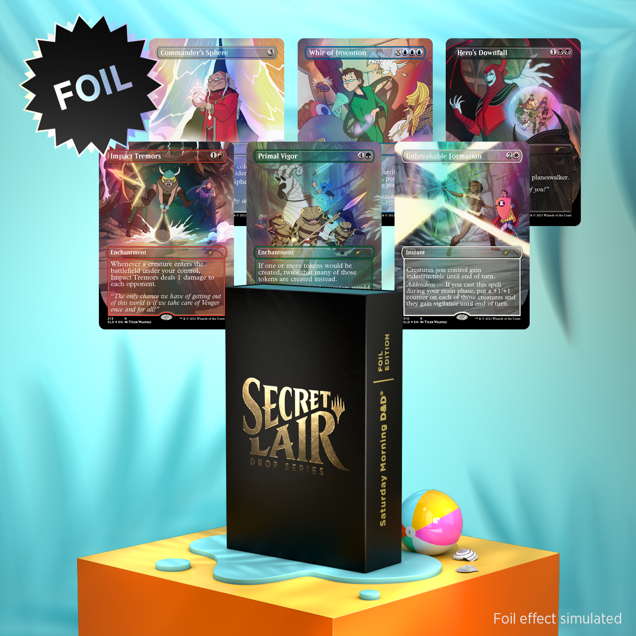 Secret Lair「Saturday Morning D&D Foil Edition」