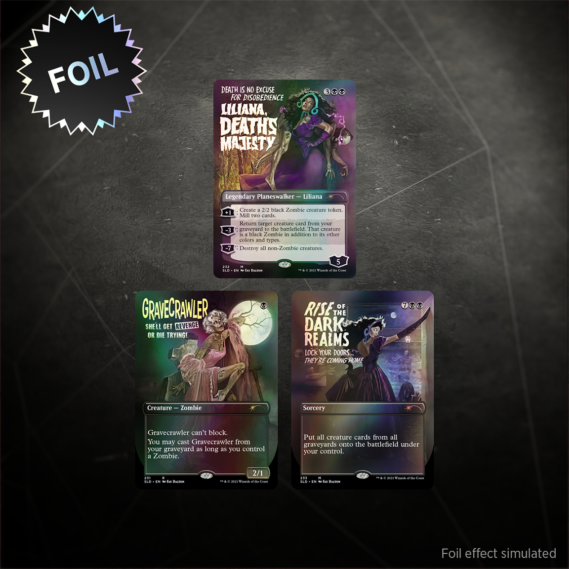 Secret Lair「Thrilling Tales of the Undead Foil Edition」