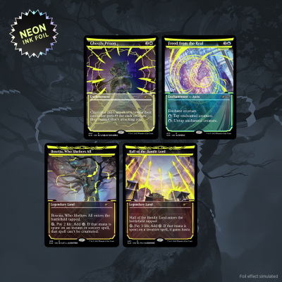 Secret Lair「Showcase: Neon Dynasty Neon Ink Foil Edition」