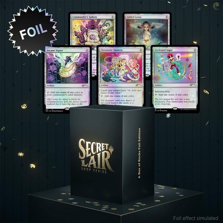 Secret Lair「A Box of Rocks Foil Edition」