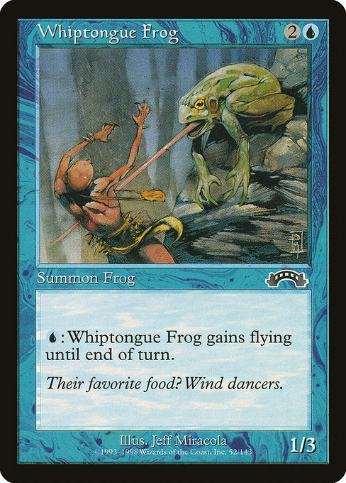 舌長カエル/Whiptongue Frog