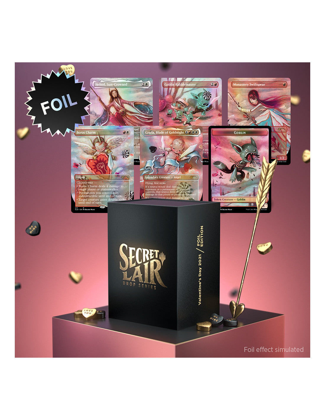 Secret Lair「Valentine's Day 2021 Foil Edition」