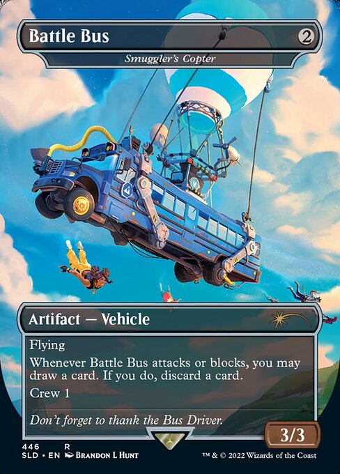 Battle Bus《密輸人の回転翼機/Smuggler's Copter》 [Secret Lair