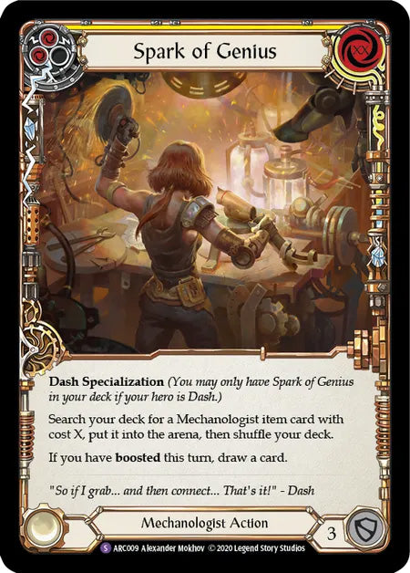 [Mechanologist]Spark of Genius [ARC-UL]