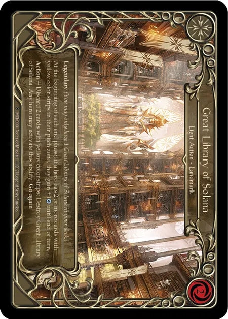 [Light]Great Library of Solana [MON-UL][Rainbow Foil]