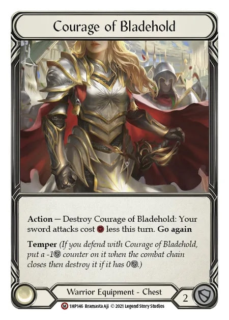 [Warrior]Courage of Bladehold [HP1]