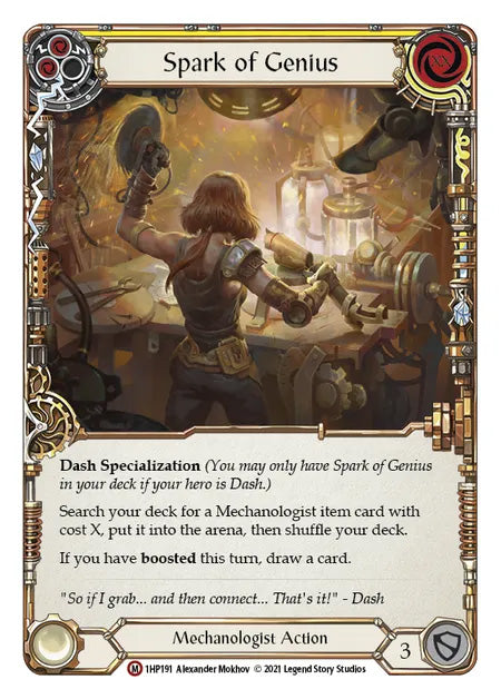 [Mechanologist]Spark of Genius [HP1]