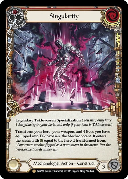[Mechanologist]Singularity // Teklovossen, the Mechropotent [EVO]