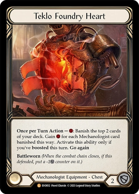 [Mechanologist]Teklo Foundry Heart [EVO]