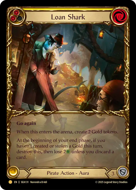 [Pirate]闇金鮫/Loan Shark [SEA] [ColdFoil]