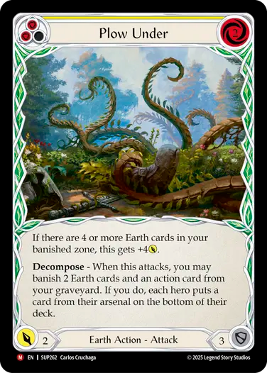 [Earth]すき込み /Plow Under [SUP]