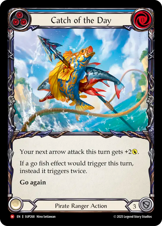 [Pirate Ranger] 一番の獲物/Catch of the Day [SUP][Rainbow Foil]