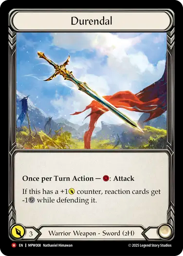 [Warrior Weapon] デュランダル/Durendal [MPW]