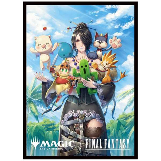 【早期予約割引7/13(月)まで】【予約商品】FINAL FANTASY プレイヤーズカードスリーブ 「チョコボ・バンドル」ボーダーレス版「厳格なガード、ルールー」 80枚入り [MFS-71]