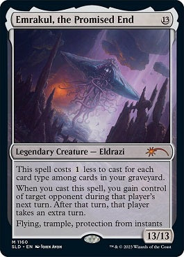 約束された終末、エムラクール/Emrakul, the Promised End [Secret Lair] [FOIL]