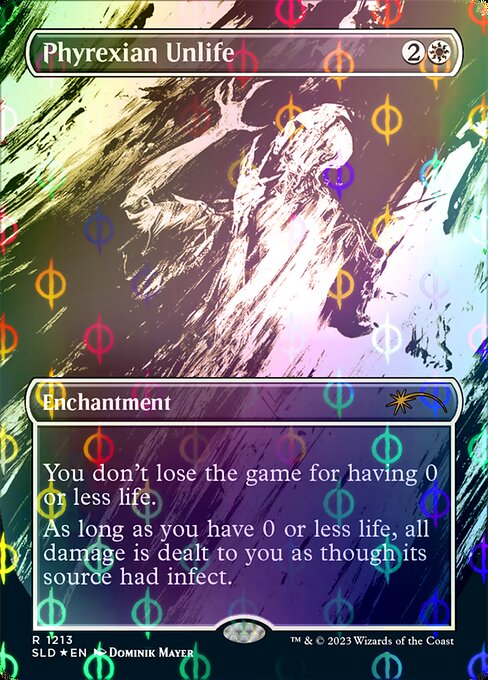 ファイレクシアの非生/Phyrexian Unlife [Secret Lair][FOIL][S&C]