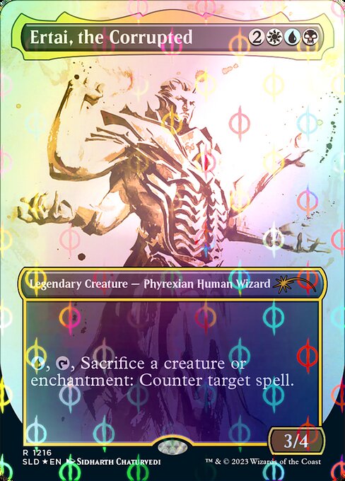 堕落した者アーテイ/Ertai, the Corrupted [Secret Lair][FOIL][S&C]