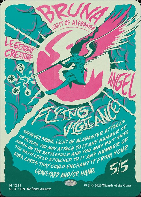 雪花石を率いる者、ブルーナ/Bruna, Light of Alabaster [Secret Lair] [FOIL]