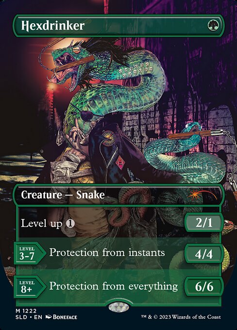 呪詛呑み/Hexdrinker [Secret Lair] [FOIL]