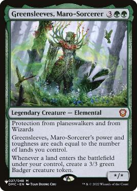 マローの魔術師、グリーンスリーヴス/Greensleeves, Maro-Sorcerer[The List]