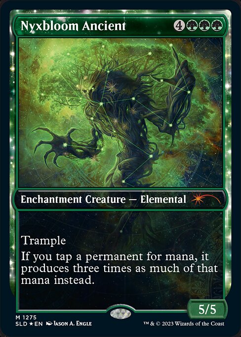 ニクス咲きの古きもの/Nyxbloom Ancient [Secret Lair] [FOIL][ハロー]
