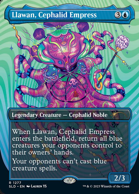 セファリッドの女帝ラワン/Llawan, Cephalid Empress [Secret Lair]