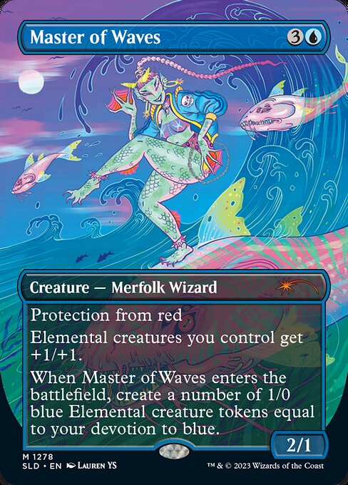 波使い/Master of Waves [Secret Lair] [FOIL]