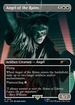 遺跡の天使/Angel of the Ruins [Secret Lair] [FOIL]