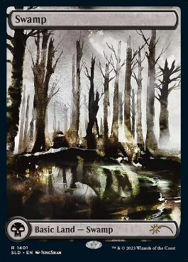沼/Swamp [Secret Lair] [FOIL]