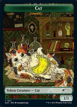 犬+猫トークン [Secret Lair] [FOIL]