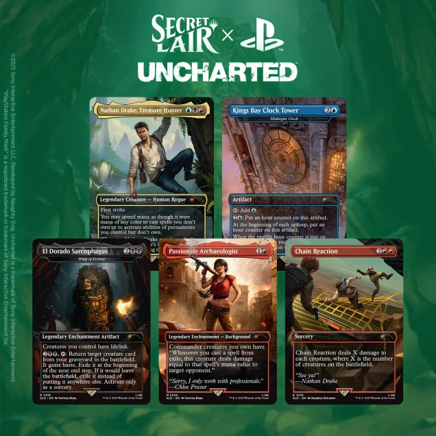 【予約商品】「Secret Lair x Uncharted」[NonFoil版]