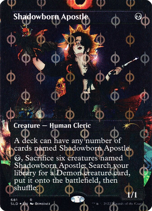 影生まれの使徒/Shadowborn Apostle (681) [Secret Lair] [FOIL] [S&C]