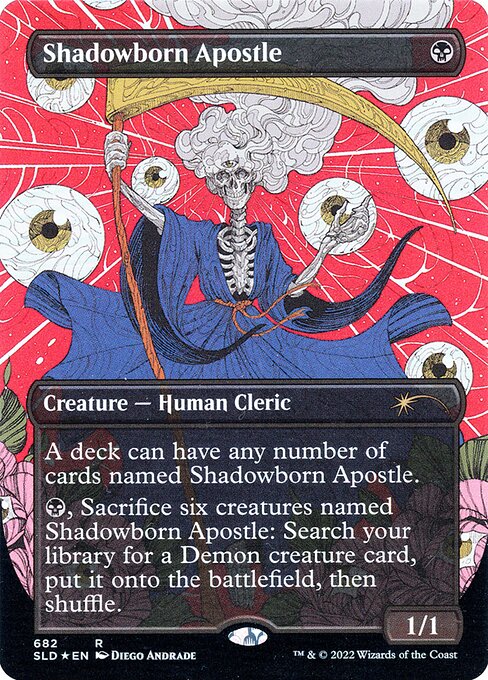 影生まれの使徒/Shadowborn Apostle (682) [Secret Lair] [FOIL]