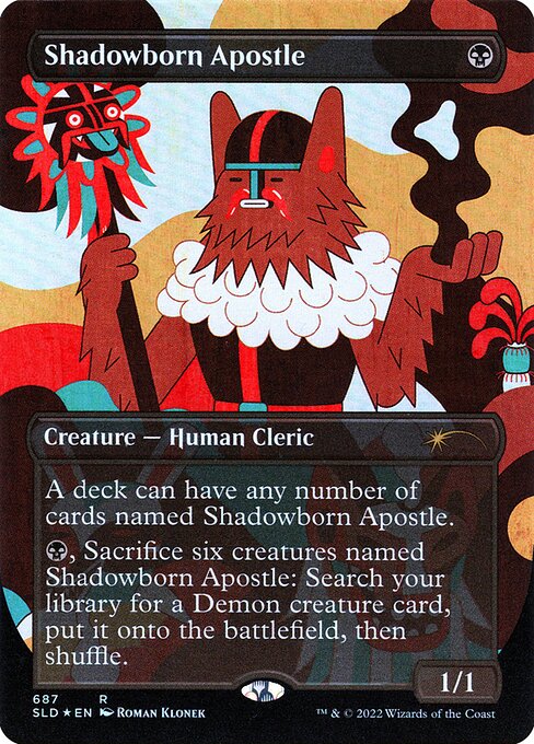 影生まれの使徒/Shadowborn Apostle (687) [Secret Lair] [FOIL]