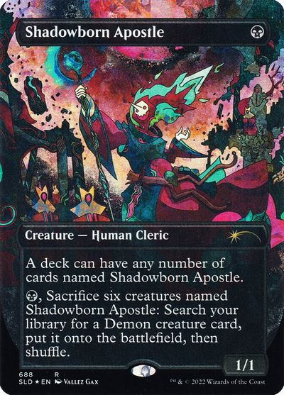 影生まれの使徒/Shadowborn Apostle (688) [Secret Lair] [FOIL]