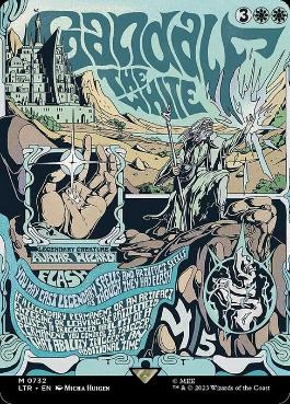 白のガンダルフ/Gandalf the White [LTR-BF][ポスター][FOIL]