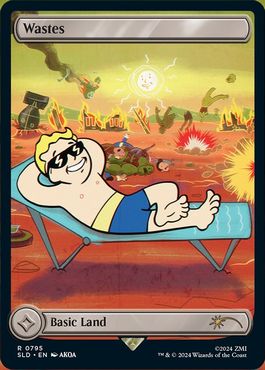 荒地/Wastes [Secret Lair] [FOIL]